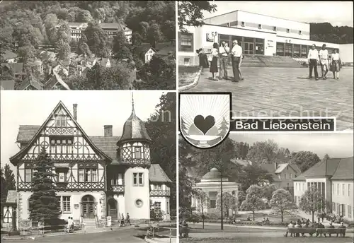 Bad Liebenstein Kurhaus Kullturhaus Postamt Brunnentempel Badehaus  Kat. Bad Liebenstein