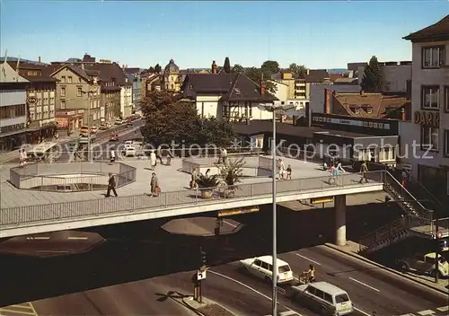 Giessen Lahn Suedanlage Bruecke Kat. Giessen