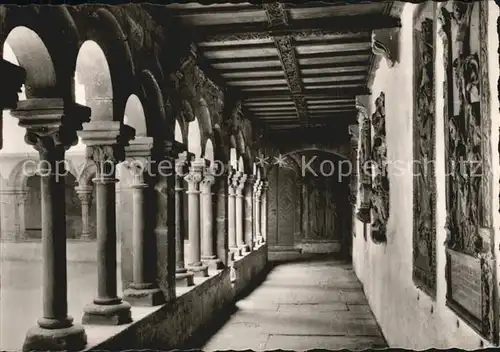 Aschaffenburg Main Kreuzgang Stiftskirche Kat. Aschaffenburg