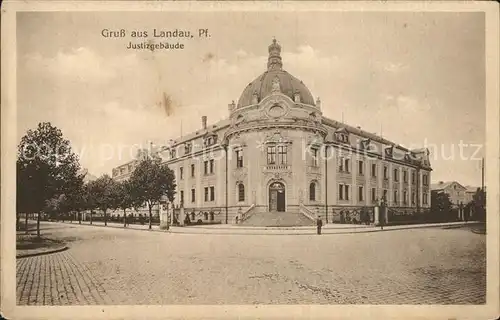 Landau Pfalz Justizgebaeude Kat. Landau in der Pfalz