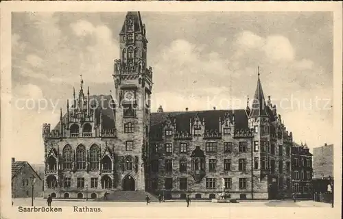 Saarbruecken Rathaus Kat. Saarbruecken