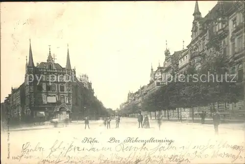 Koeln Rhein Hohenzollernring Kat. Koeln