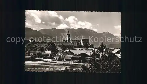 Murnau Hohe Kiste und Krottenkopf Kat. Murnau a.Staffelsee