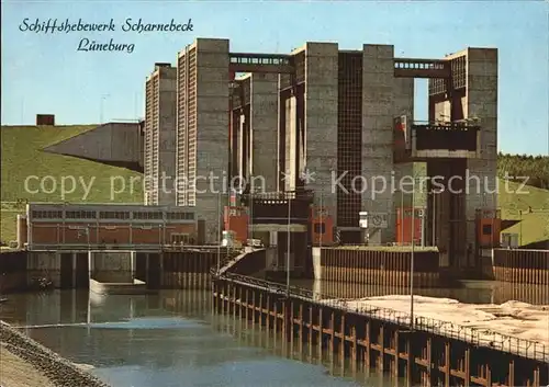 Scharnebeck Lueneburg Schiffshebewerk  Kat. Scharnebeck