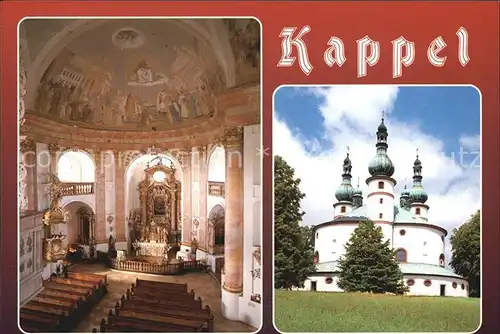 Kappel Waldsassen Wallfahrtskirche Heilige Dreifaltigkeit Kat. Waldsassen