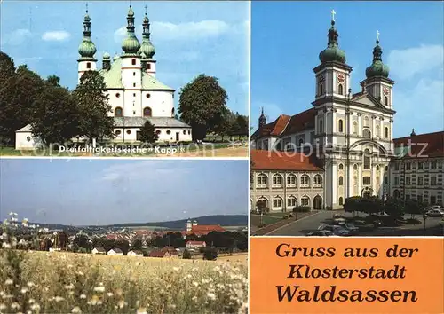 Waldsassen Klosterstadt Stiftskirche Kloster Kappel Kat. Waldsassen