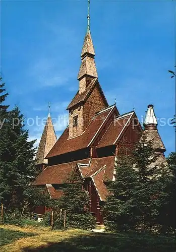 Goslar Hahnenklee Nordische Stabkirche Kat. Goslar