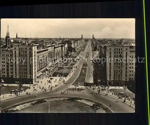 Berlin Stalinallee Kat. Berlin