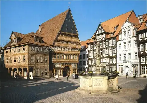 Hildesheim Marktplatz B?ckeramtshaus Knochenhaueramtshaus Kat. Hildesheim