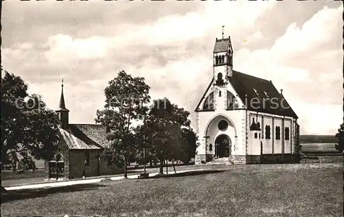 Loeffingen Wallfahrtskirche Witterschnee Kat. Loeffingen