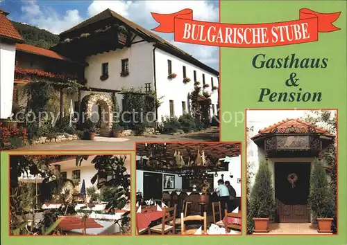 Porstendorf Gasthaus Pension Bulgarische Stube