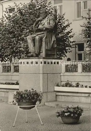 Stavenhagen Fritz Reuter Denkmal Kat. Stavenhagen Reuterstadt