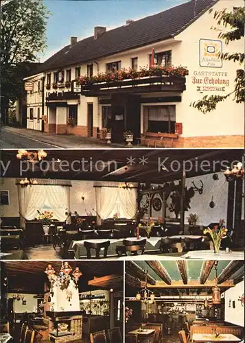 Verscheid Linz Rhein Gasthaus Pension Zur Erholung Kat. Breitscheid