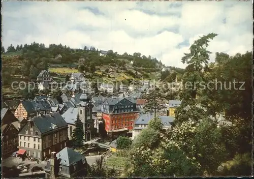 Monschau Montjoie Teilansicht Kat. Monschau