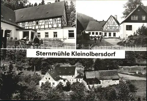 Kleinolbersdorf Altenhain Gaststaette Sternmuehle Kat. Chemnitz