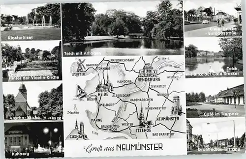 Neumuenster Schleswig-Holstein Neumuenster Holstein Klosterinsel Kuhberg Itzehoe x / Neumuenster /Neumuenster Stadtkreis