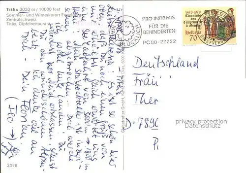 Titlis Engelberg Gipfelrestaurant / Engelberg /Bz. Obwalden