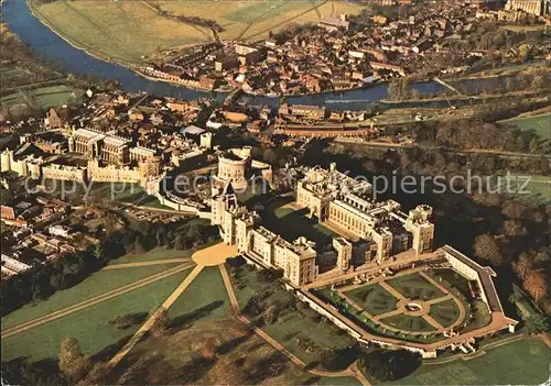 Windsor Castle Aerial view from south east Kat. City of London