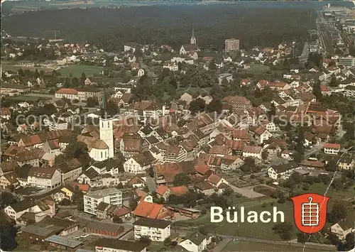 Buelach ZH Fliegeraufnahme / Buelach /Bz. Buelach