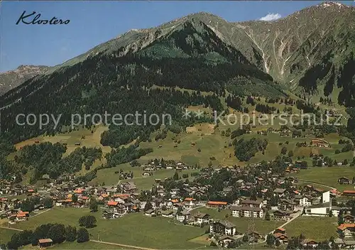 Klosters GR mit Aelpetispitz Kat. Klosters