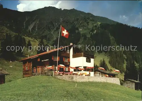 Klosters GR Berggasthaus Alpenr?sli Kat. Klosters