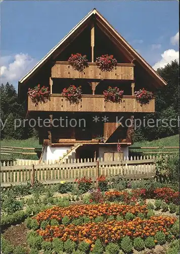 Brienz BE Schweizer Freilichtmuseum Ballenberg Speicher von Kiesen Kat. Brienz