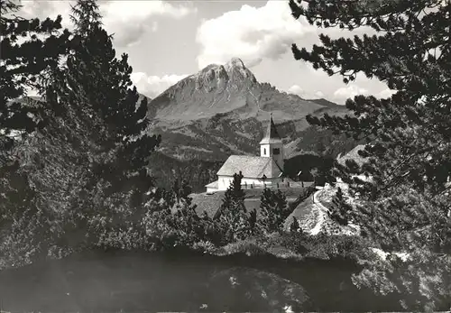 Alta Badia Santuario Croce Punta Cavallo Kat. Dolomiten Italien