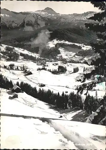 Risch Lau Panorama Wintersportplatz Kat. Oesterreich