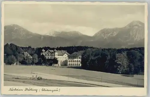 Stroebing Oberbayern Kurheim ungelaufen ca. 1930 / Bad Endorf /Rosenheim LKR