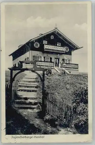 Hemhof Oberbayern Jugendherberge x 1932 / Bad Endorf /Rosenheim LKR