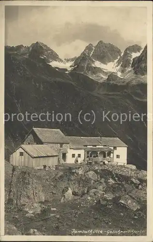 Foto Steiner St Moritz Jamtalhuette Getschnerscharte Kat. Fotografie