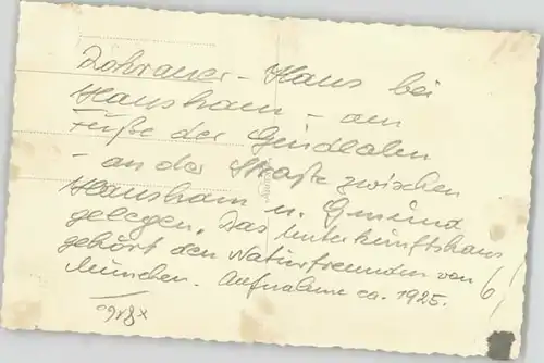 St Johann Wuerttemberg Rohrau [Handschriftlich] ungelaufen ca. 1930 / St. Johann /Reutlingen LKR