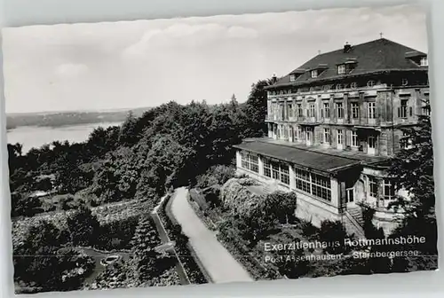 Assenhausen Starnbergersee Rottmannshoehe ungelaufen ca. 1955 / Berg /Starnberg LKR