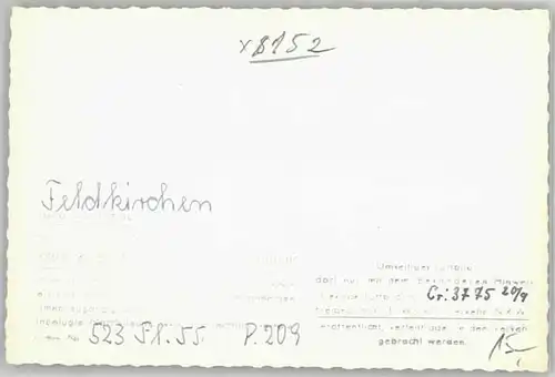 Feldkirchen-Westerham Fliegeraufnahme ungelaufen ca. 1955 / Feldkirchen-Westerham /Rosenheim LKR