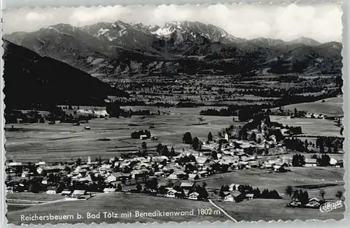 Reichersbeuern Reichersbeuern Fliegeraufnahme ungelaufen ca. 1955 / Reichersbeuern /Bad Toelz-Wolfratshausen LKR