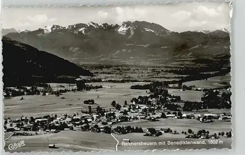 Reichersbeuern Reichersbeuern Fliegeraufnahme ungelaufen ca. 1955 / Reichersbeuern /Bad Toelz-Wolfratshausen LKR