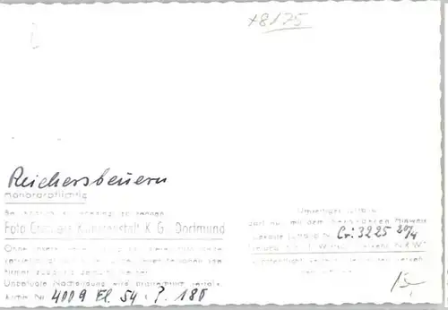 Reichersbeuern Reichersbeuern Fliegeraufnahme o 1954 / Reichersbeuern /Bad Toelz-Wolfratshausen LKR