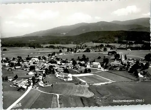 Reichersbeuern Reichersbeuern Fliegeraufnahme ungelaufen ca. 1965 / Reichersbeuern /Bad Toelz-Wolfratshausen LKR