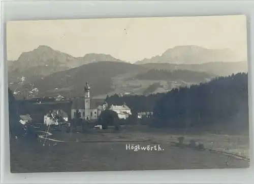 Hoeglwoerth  / Anger /Berchtesgadener Land LKR