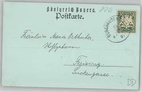 Burghausen Oberbayern  x 1897