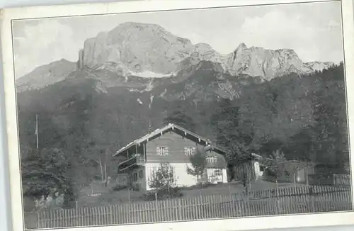 Ettenberg Ettenberg Landhaus Kommerzienrat Altmann x 1925 / Marktschellenberg /Berchtesgadener Land LKR