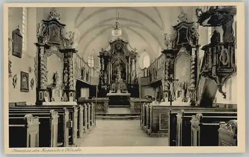 Oberroning Oberroning Laaber Salesianerinnen Institut Expositur Kirche  ungelaufen ca. 1920 / Rottenburg a.d.Laaber /Landshut LKR