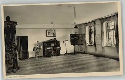 Oberroning Oberroning Laaber Salesianerinnen Institut Musikzimmer ungelaufen ca. 1920 / Rottenburg a.d.Laaber /Landshut LKR