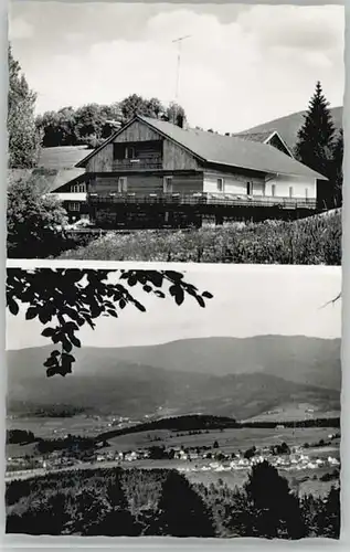 Unterried Viechtach Unterried Pension zur Muehle ungelaufen ca. 1955 / Drachselsried /Regen LKR