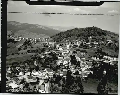 Schoenberg Bayerischer Wald Fliegeraufnahme o 1966 / Schoenberg /Freyung-Grafenau LKR