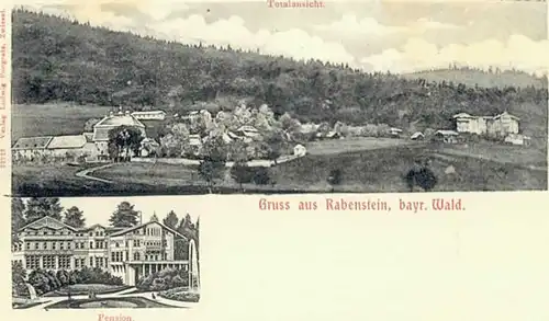 Rabenstein Zwiesel Rabenstein Regen  ungelaufen ca. 1900 / Zwiesel /Regen LKR
