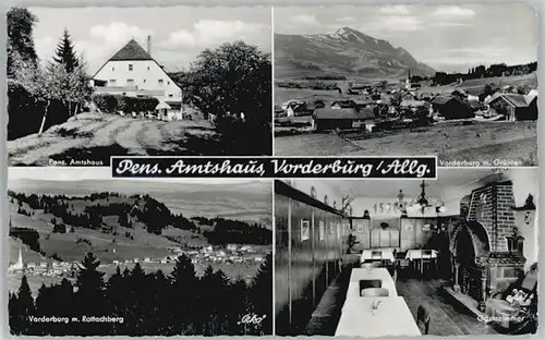 Vorderburg Immenstadt Pension Amtshaus * / Rettenberg /Oberallgaeu LKR