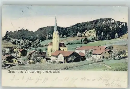 Vorderburg Immenstadt  / Rettenberg /Oberallgaeu LKR