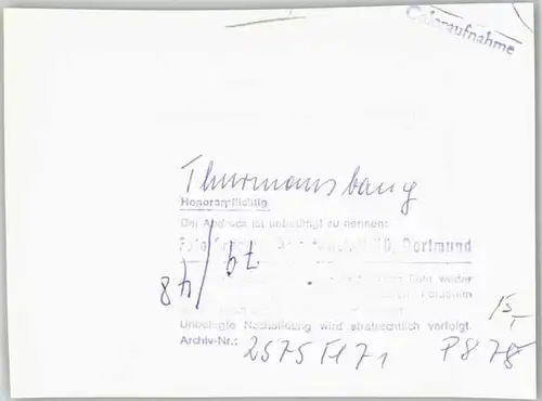 Thurmansbang Fliegeraufnahme o 1971 / Thurmansbang /Freyung-Grafenau LKR