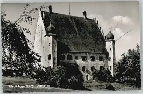 Eggersberg Oberpfalz Schloss Eggersberg ungelaufen ca. 1955 / Riedenburg /Kelheim LKR